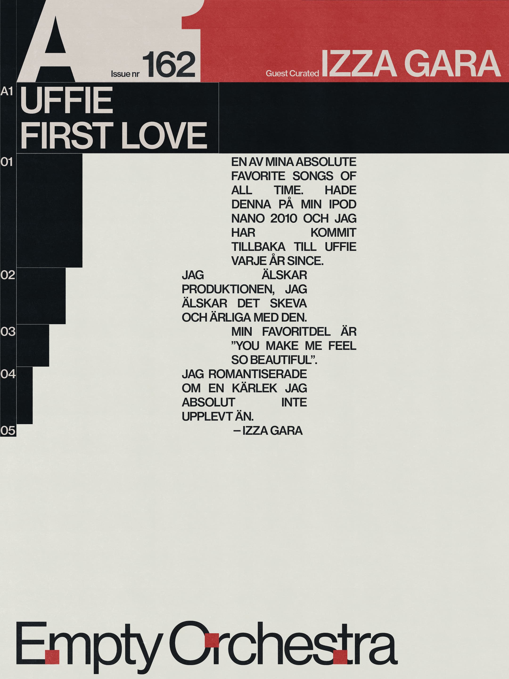 EO RADIO: Guest Curated with Izza Gara